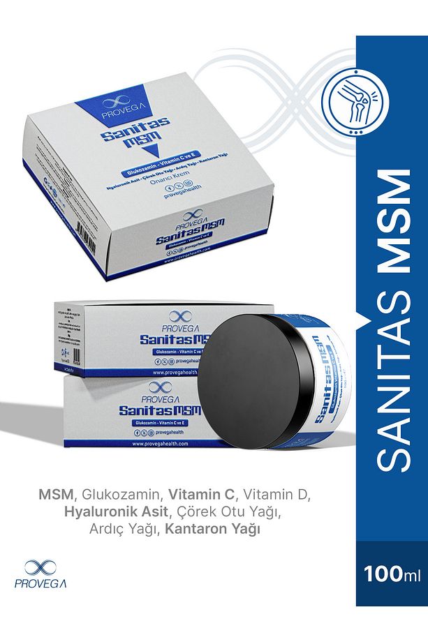 (2'Lİ SET) Platin Multi Complex Hidrolize Kolajen & Msm Krem - Ağrı - Ödem - Şişlik 100 ml - Kremi - 6