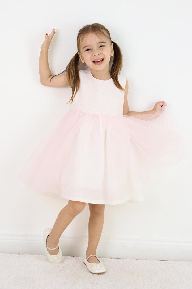 Tüllü Elbise 2 7 Yaş - 6