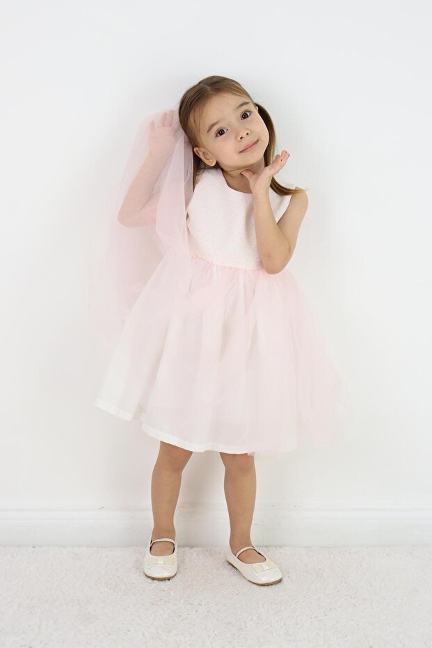 Tüllü Elbise 2 7 Yaş - 5