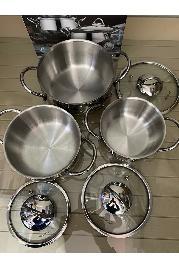 First Class Tencere Seti 6 Parça - 4