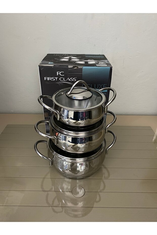 First Class Tencere Seti 6 Parça - 1