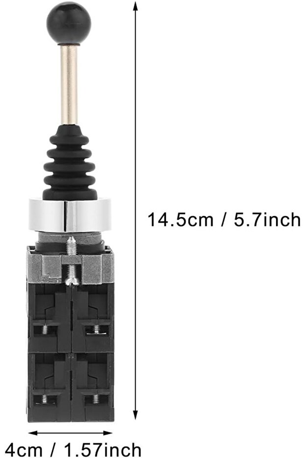 XD2PA24 4 Pozisyonlu Endüstriyel Joystick Çarpraz Anahtarı - 4