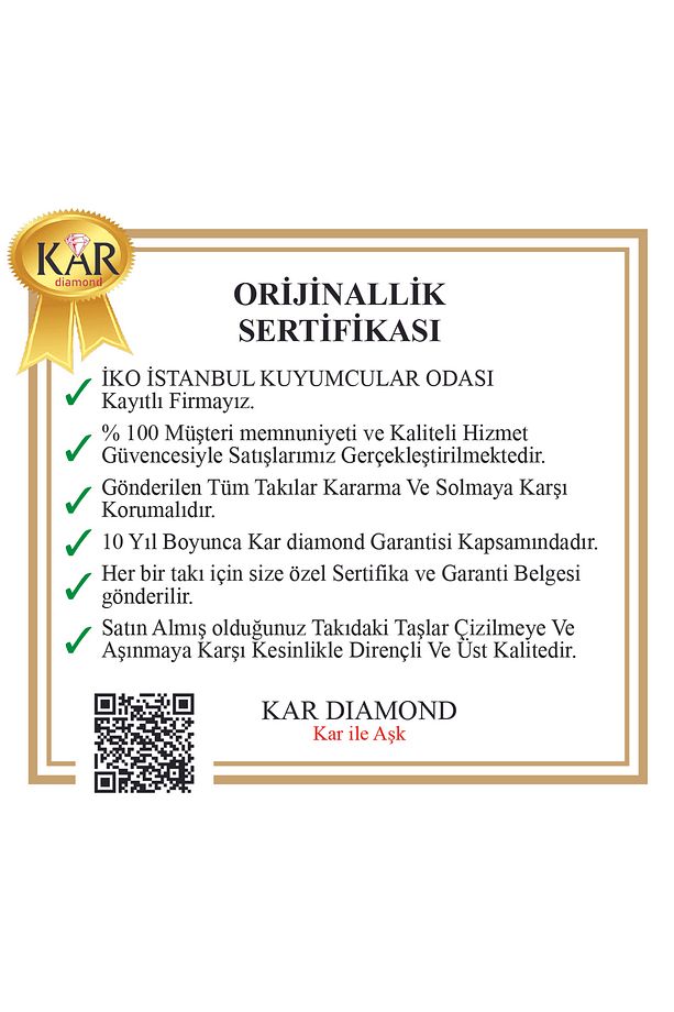 8 Ayar Altın Zincirli Ay ve Güneş Kolye - Sertifikalı, Işıklı Hediye Kutusunda - 3