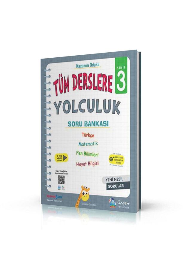 Üçgen 3. Sınıf Tüm Derslere Yolculuk Soru Bankası - 1