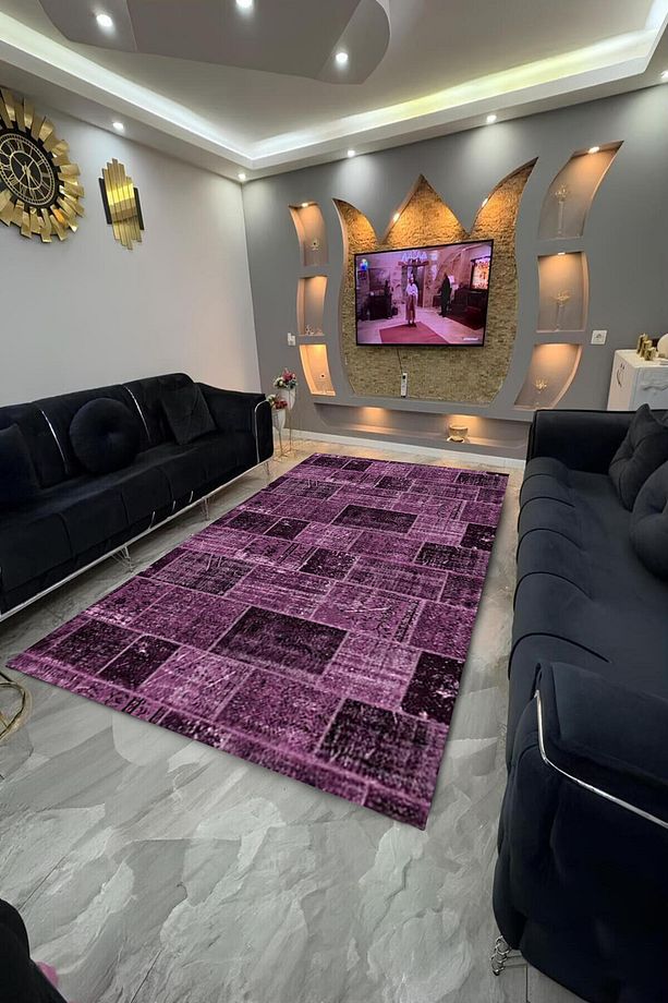 Dokuma Tabanlı yıkanabilir, leke tutmayan kilim - 1
