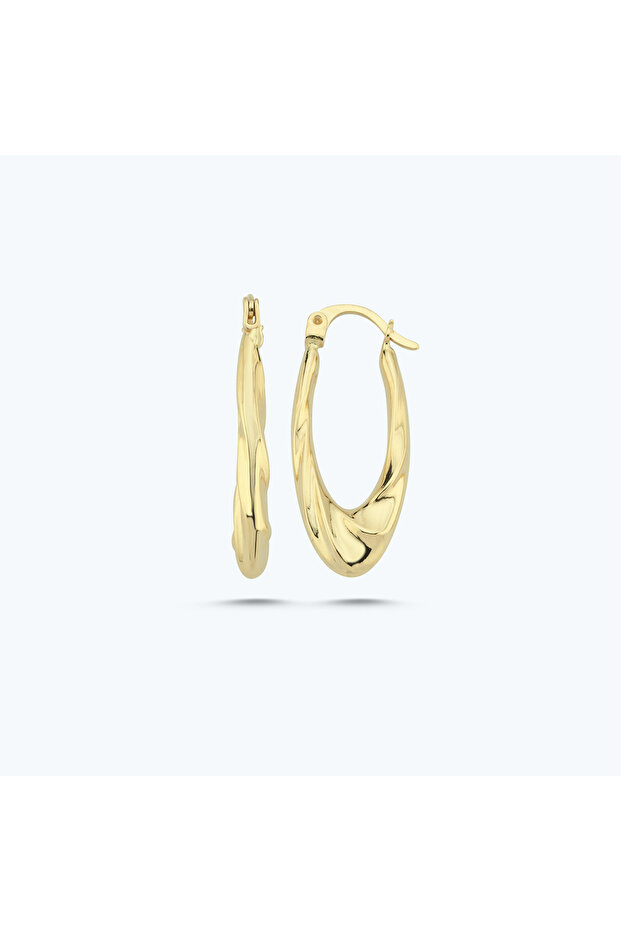 Altın Halka Küpe - 1