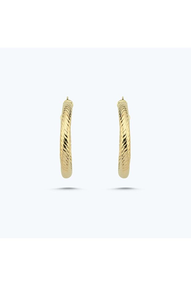 Altın Halka Küpe - 2