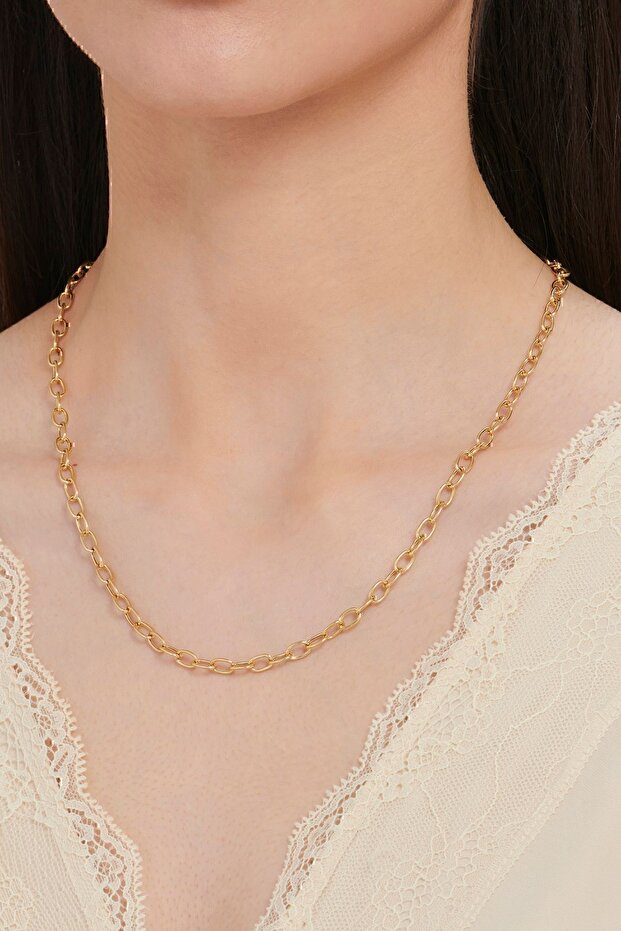 Altın Zincir Kolye - 1