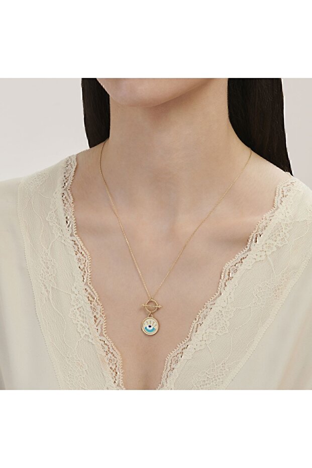 Altın Göz Kolye - 1