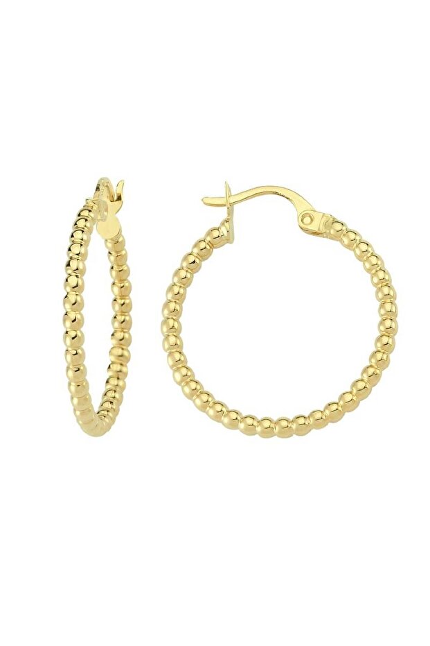 Altın Halka Küpe - 1