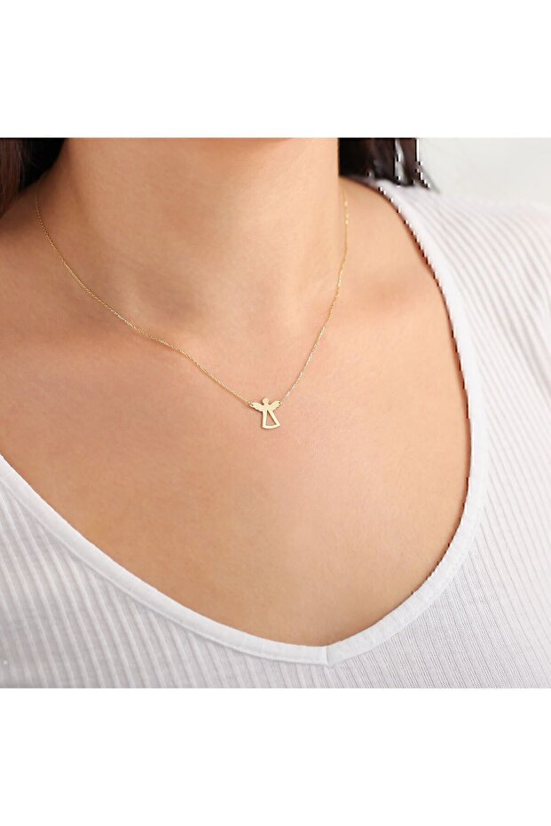 Altın Melek Kolye - 3