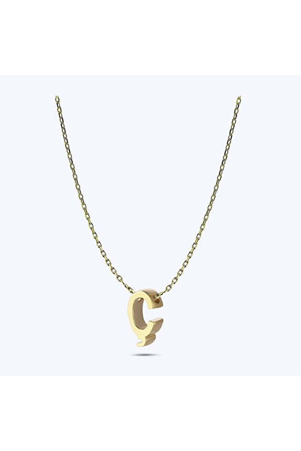 Altın Ç Harfi Kolye - 2