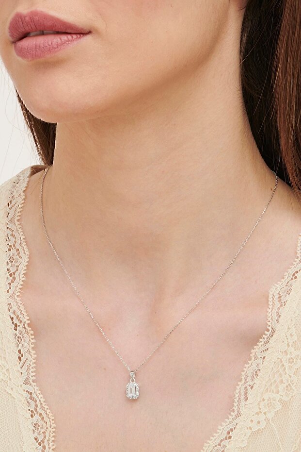 Altın Baget Kolye - 1