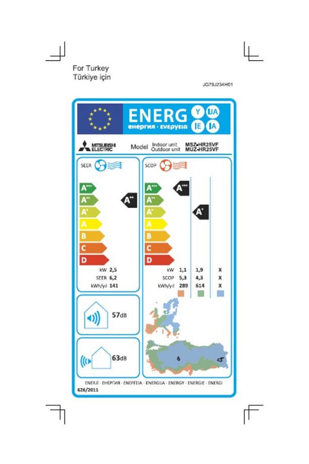 M.ELECTRİC HARE MODEL 9.000 BTU SPLİT DUVAR TİPİ KLİMA - 3