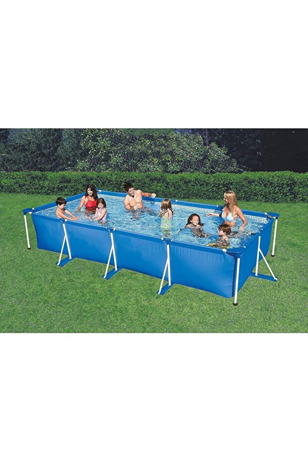 Rectangular Frame Pool – 4.50m x 2.20m x 0.84m | Above Ground Swimming Pool - 1