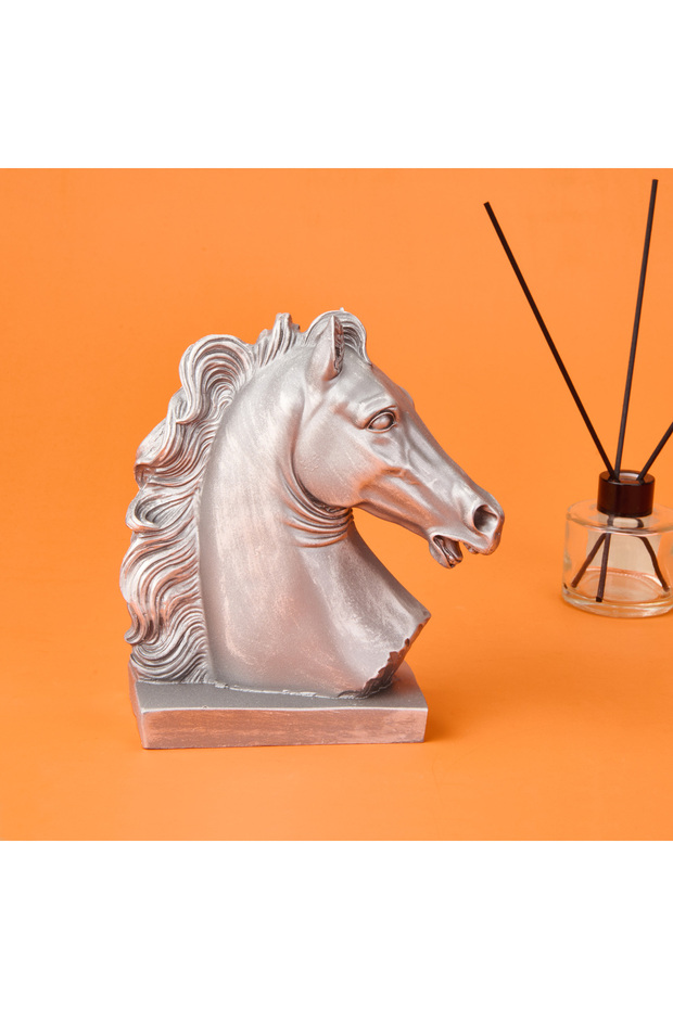 Deco Horse Decor - Silver - 20 cm - 2