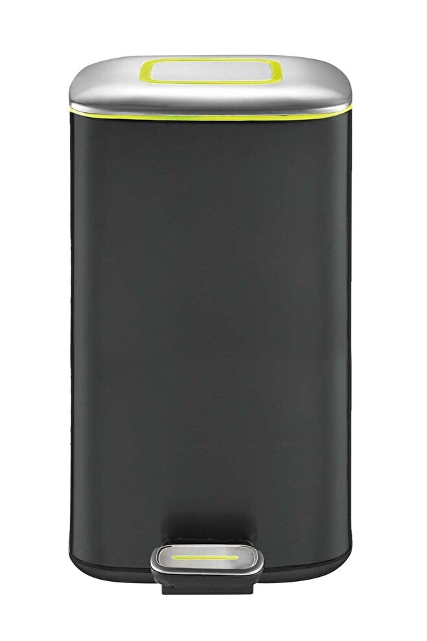 Regent 20l Pedal Bin – Charcoal Black, Soft-close Lid, Fingerprint-resistant Stainless Steel