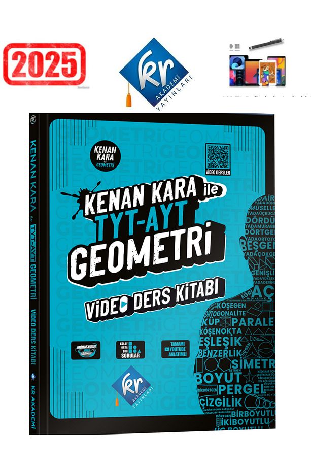 Kenan Kara Ile Tyt-ayt Geometri Video Ders Kitabı Kr Akademi Android Kalem(2026) - 2