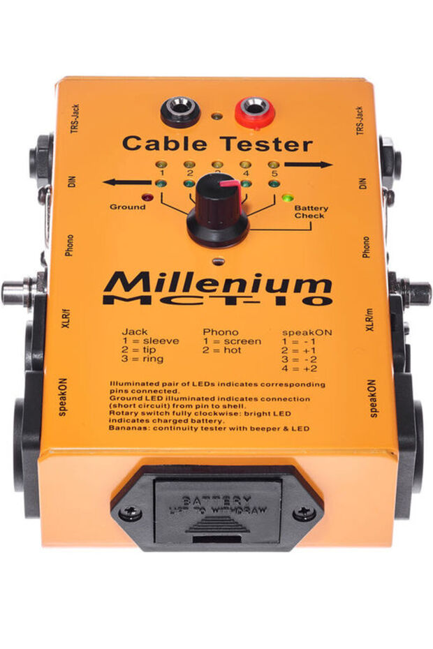 Millenium MCT 10 Audio Cable Tester - 2