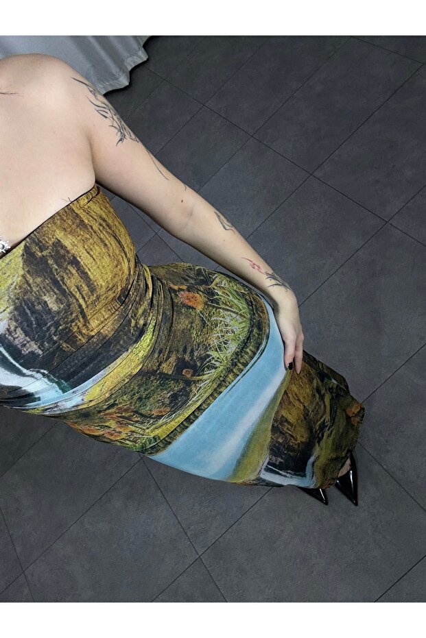 Landscape Elbise - 4