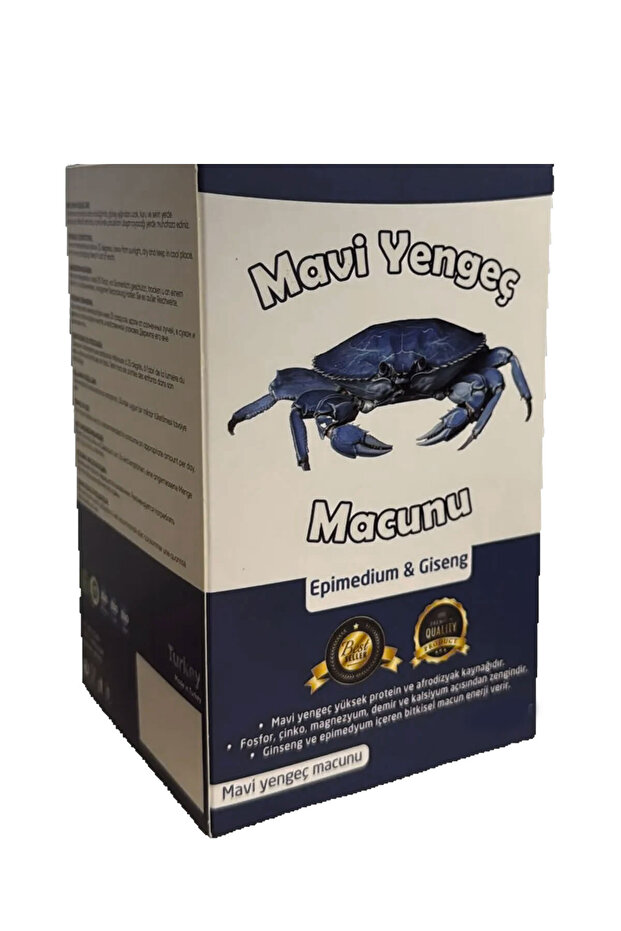 120 gr - Mavi Yengeç, Bitkisel Macun, Cinsel, Kuvvet, Mesir, Macunu, (ARTTIRICI) Ayıboğan, - 5