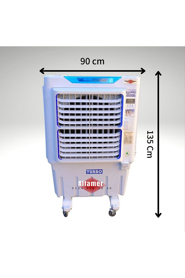 Turbo 70 Lt Portatif Soğutucu Sulu Klima Ev Için Uygun Değildir - 1