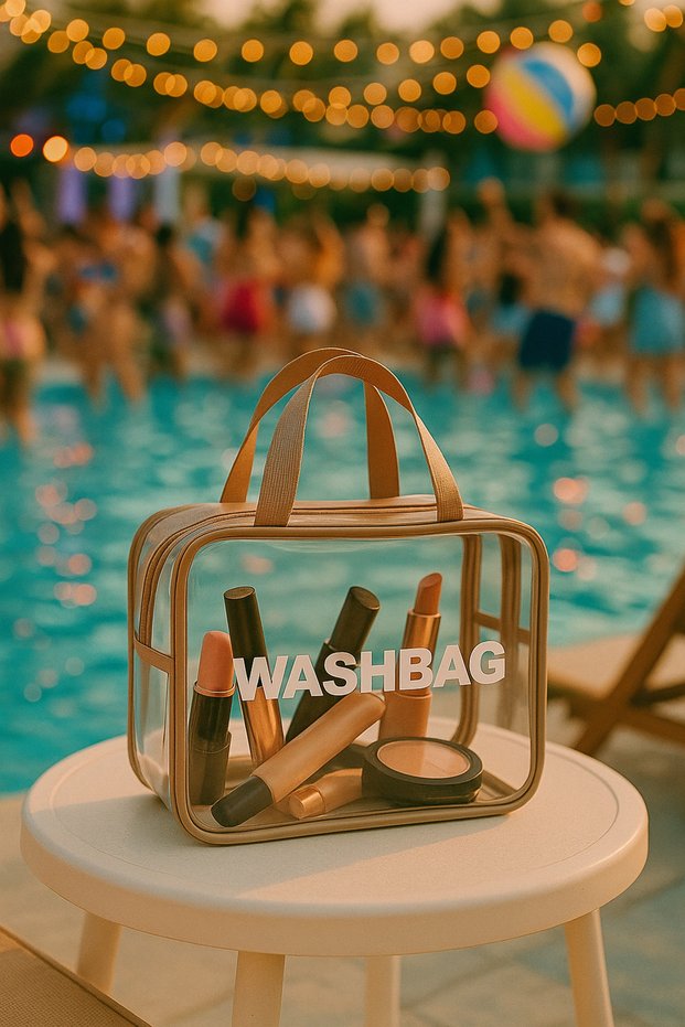 Personal Care Bag - Transparent Waterproof Makeup Bag - Waterproof Cosmetic Travel Bag