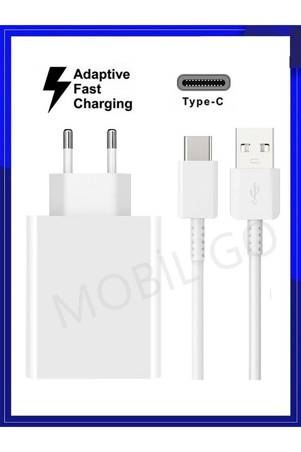 Samsung A20 A30 A50 A70 M20 A31 A51 A71 Uyumlu Type C Hızlı Şarj Cihazı Aleti - 1