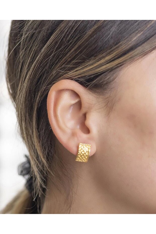 Gold 22 Ayar Küpe