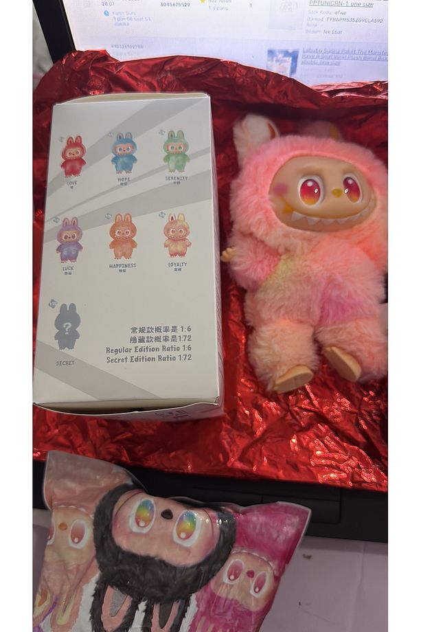 Pop Mart The Monsters Big Into Energy Series Plush Blind Box Charm Hediyeli 1 Adet - 3