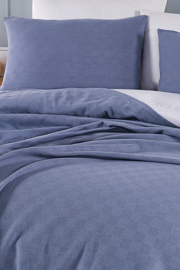 Loya 100% Cotton Double Pique | Bedspread | Seat Cover | 200 X 230