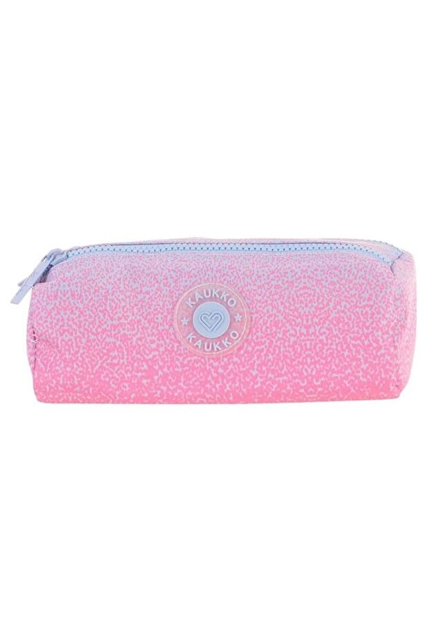 Two Compartment Girls' School Pencil Bag - Pink - K2714