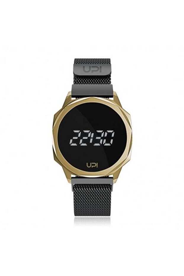 Upwatch Icon Gold Black Loop Band Men's Wristwatch