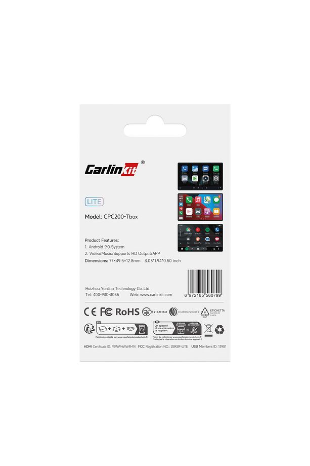 Tbox Lite S Carplay & Android Auto 4GB RAM 32GB ROM Android Youtube Netflix Video Oynatma mini HDMI - 6