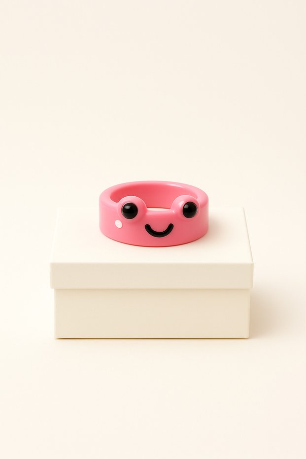 Color Color Children's Ring Metal Material Children's Ring