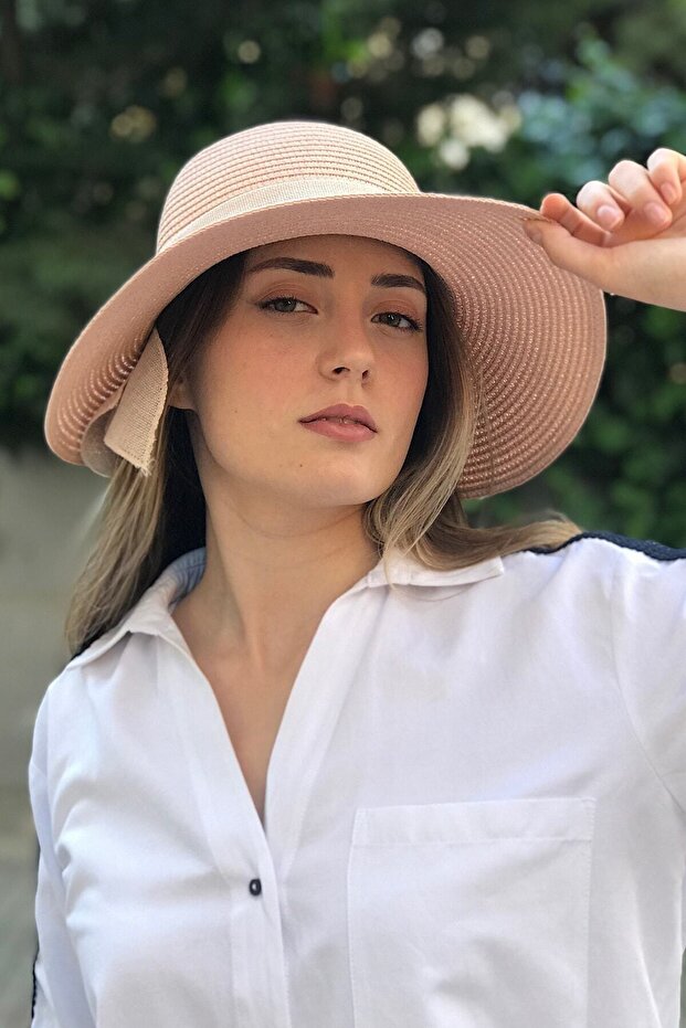 Straw Bow Laura Hat