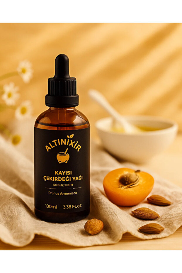 Apricot Kernel Oil Cold Pressed 100ml - 1