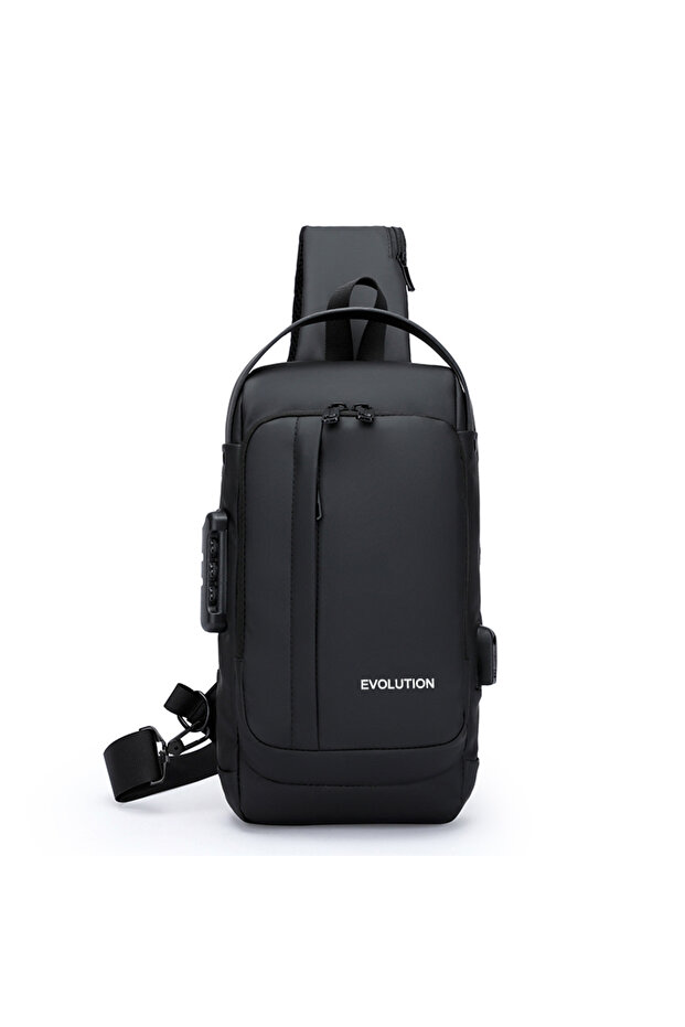 Erkek Ayarlanabilir Çapraz Askılı Göğüs Çantası - 1