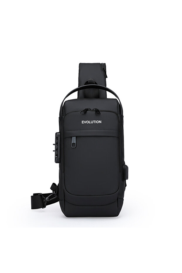 Men's Adjustable Cross Strap Chest Bag - 1