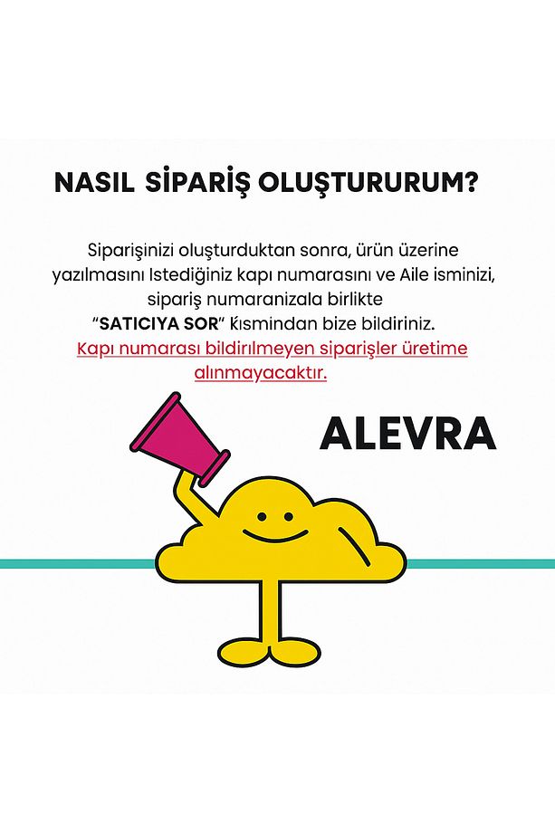 Kapı numarasi , kişiye özel lazer kesim kapı numarasi - 4