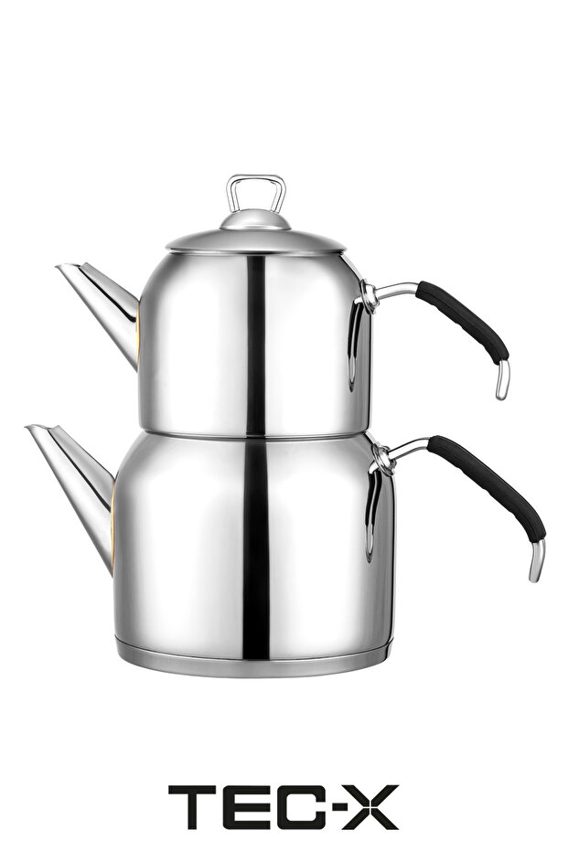 Nero Midi Boy Çaydanlık (1 LT. - 2 LT.) Orta Boy - Paslanmaz Çelik - 2