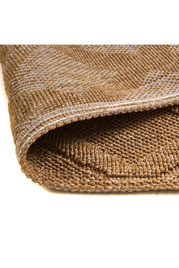 Soft Ruut Rutenna Halı - Bej - 80x150 cm - 4