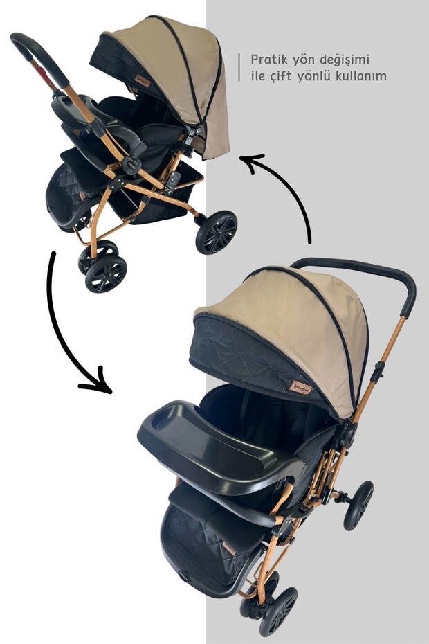 Çift Yönlü Bebek Arabası - 4