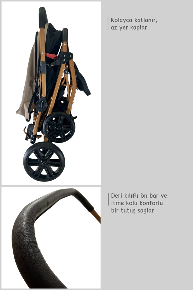 Çift Yönlü Bebek Arabası - 7
