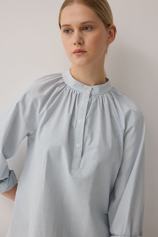 Hakim yaka gömlek - 4