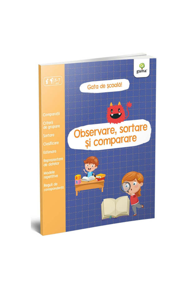 Observation, sorting and comparing. Ready for school - 1