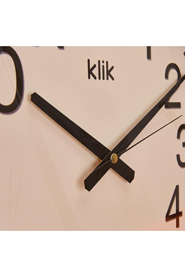 Simplex Duvar Saati - Siyah - 4