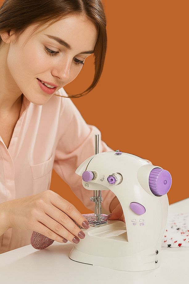 Taşınabilir Mini Dikiş Makinesi-Güçlü ve Sessiz - 1