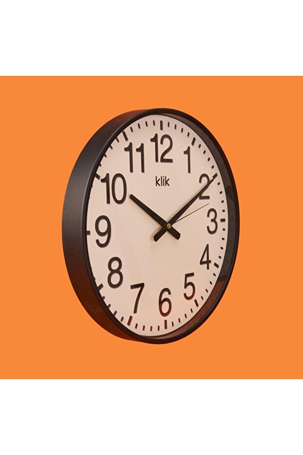 Simplex Duvar Saati - Siyah - 3