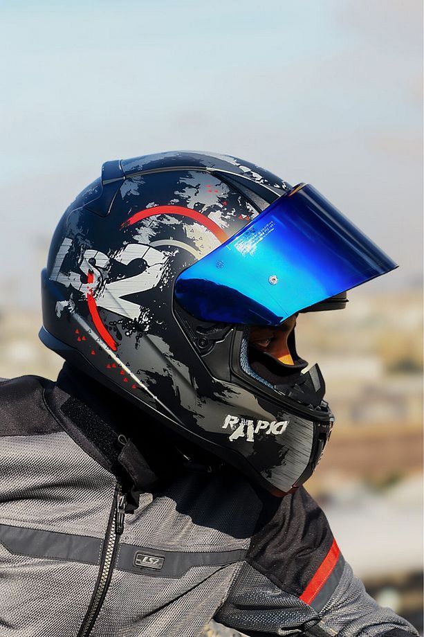 Rapıd 2 Cırcle Mat Tıtanıum-turuncu Kapalı Kask - 3
